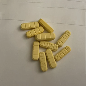 Yellow Xanax Bar
